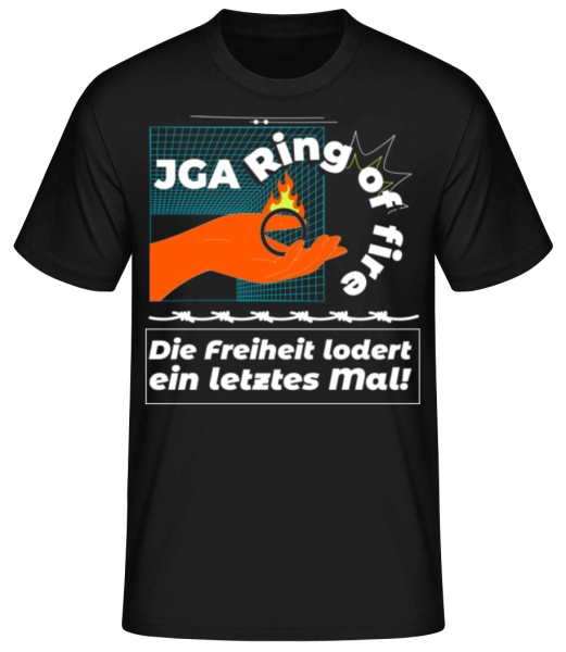 JGA Ring Of Fire · Männer Basic T-Shirt günstig online kaufen