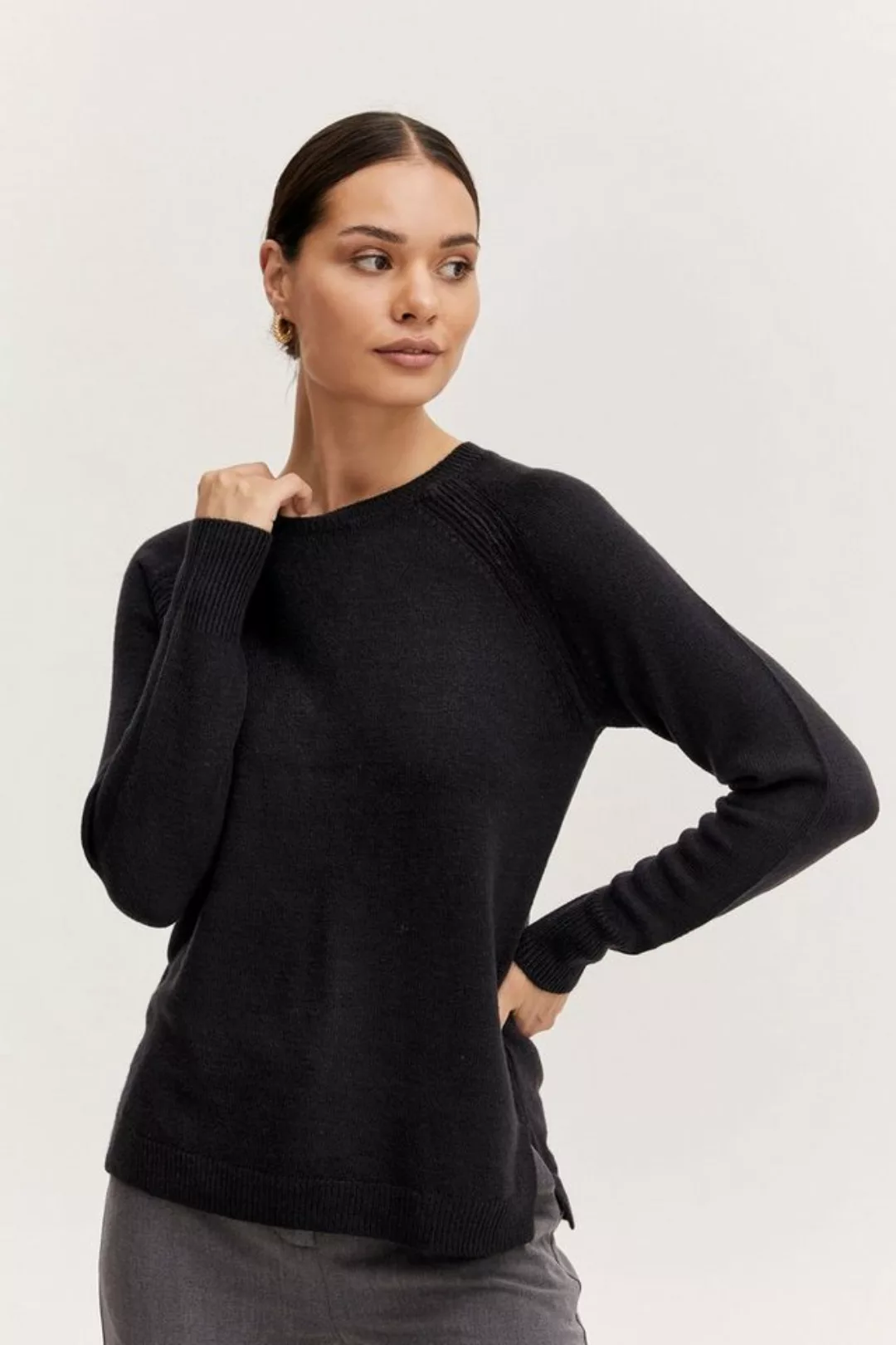 b.young Strickpullover BYMALEA SLIT JUMPER 3 - 20811905 günstig online kaufen