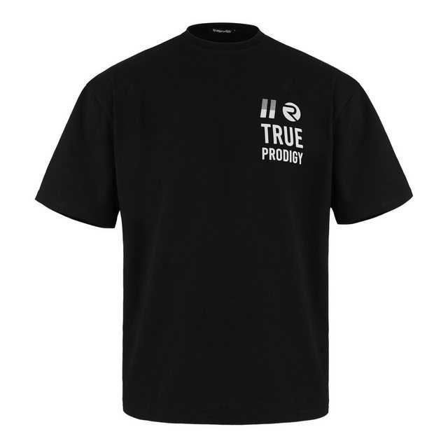 trueprodigy Oversize-Shirt Peter Logoprint Rundhals dicker Stoff günstig online kaufen