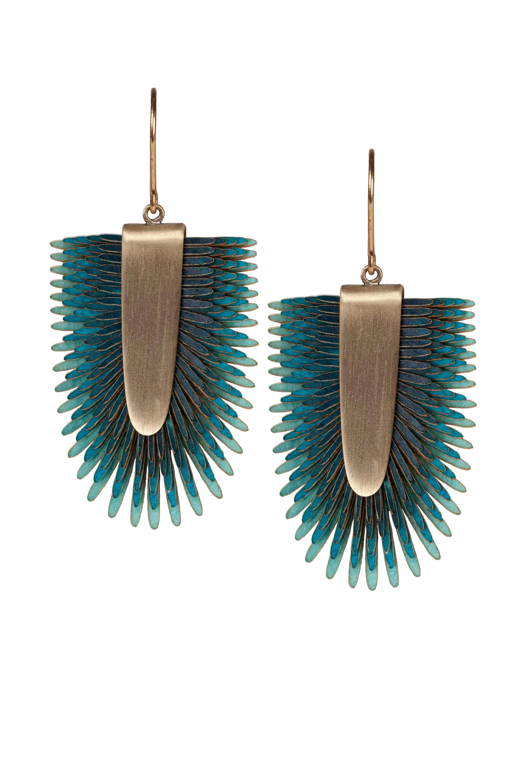 GRETCHEN Paar Ohrhänger "Pam Pem Earring L", mit buntem Pergament günstig online kaufen