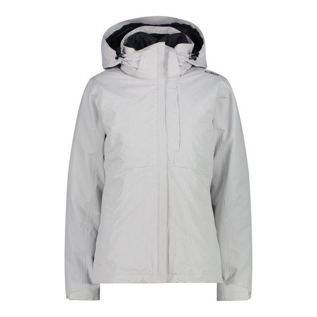 CMP Anorak WOMAN JACKET ZIP HOOD DETACHBLE INN.JACKET GESSO günstig online kaufen