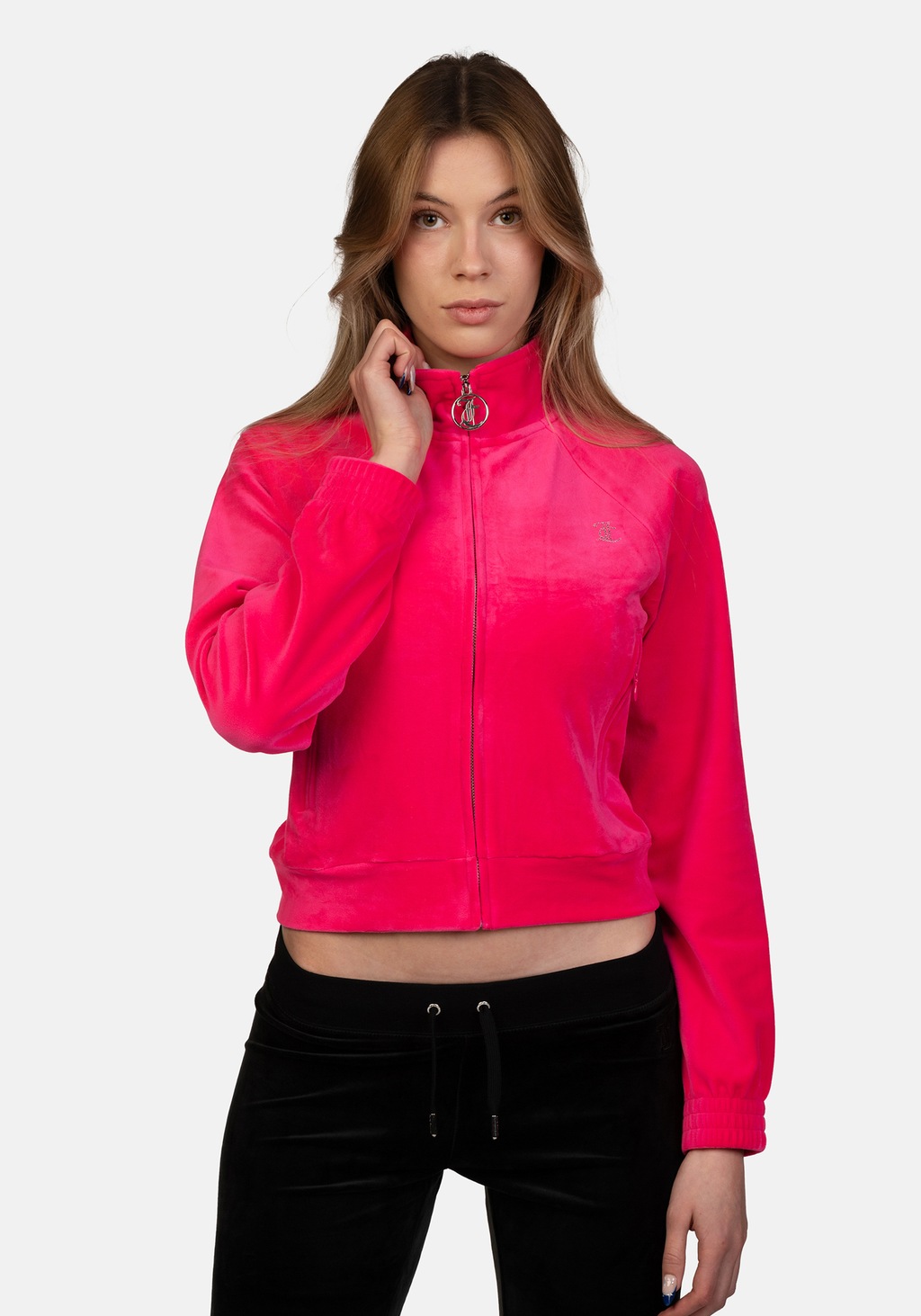 Juicy Couture Kapuzennickijacke "TANYA Damen", ohne Kapuze, Trainingsjacke günstig online kaufen