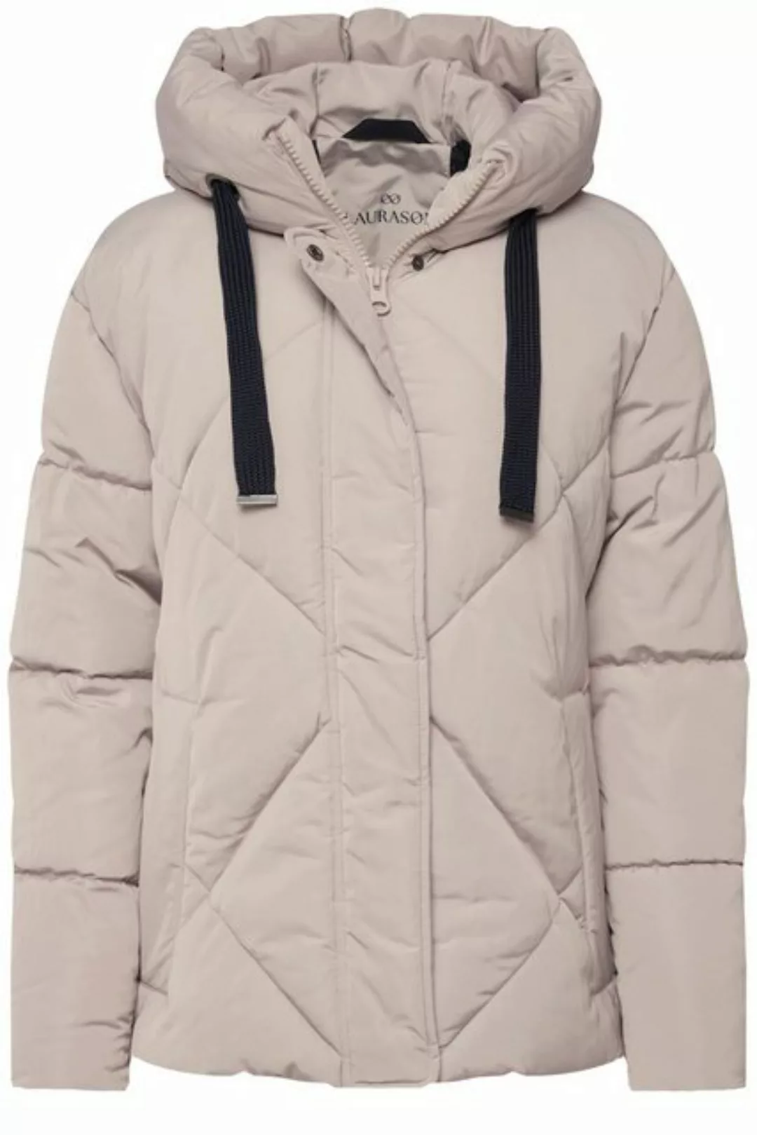 Laurasøn Steppjacke Steppjacke Laurasøn-Kapuze verdeckter Zipper günstig online kaufen