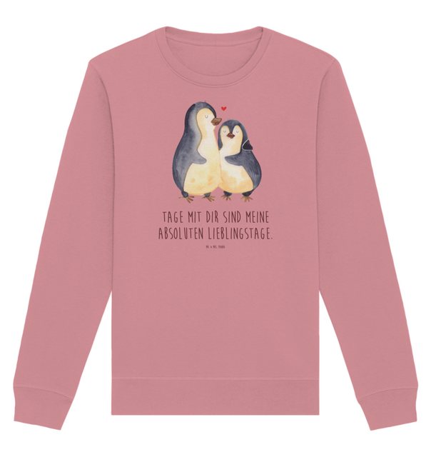 Mr. & Mrs. Panda Longpullover Größe L Pinguin umarmen - Canyon Pink - Gesch günstig online kaufen