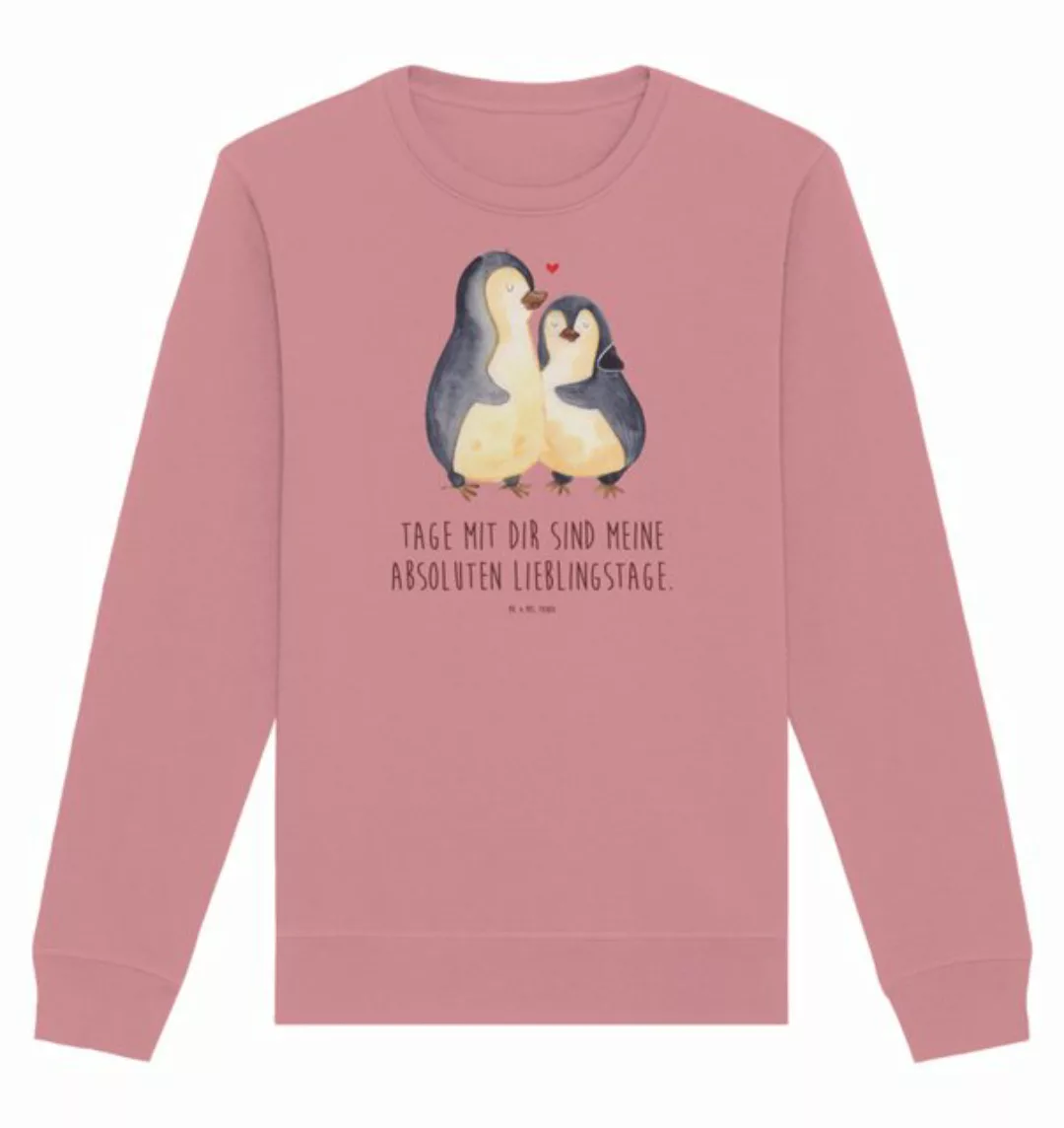 Mr. & Mrs. Panda Longpullover Größe L Pinguin umarmen - Canyon Pink - Gesch günstig online kaufen