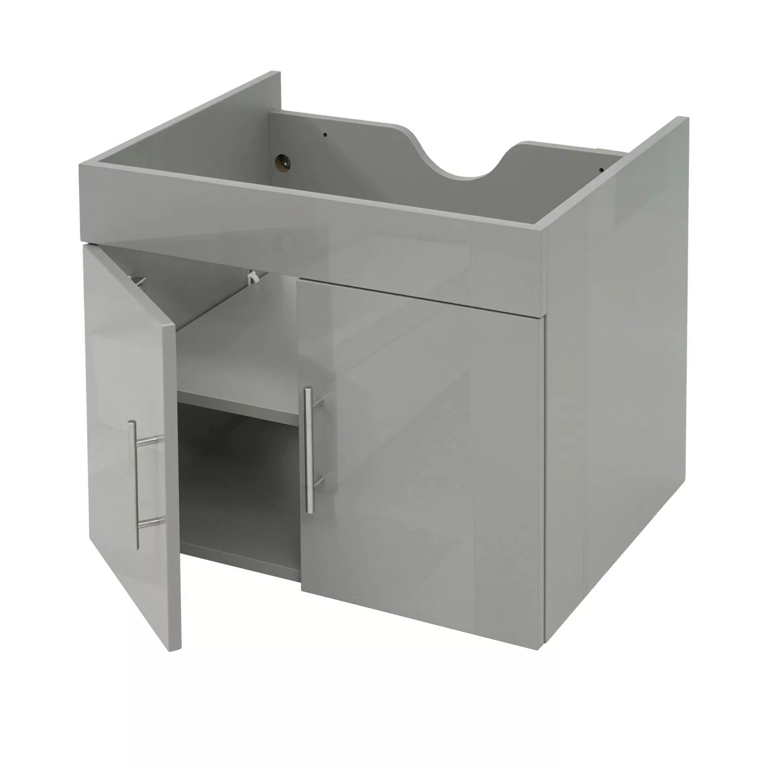 MCW Waschbeckenunterschrank D16 60cm Grau günstig online kaufen