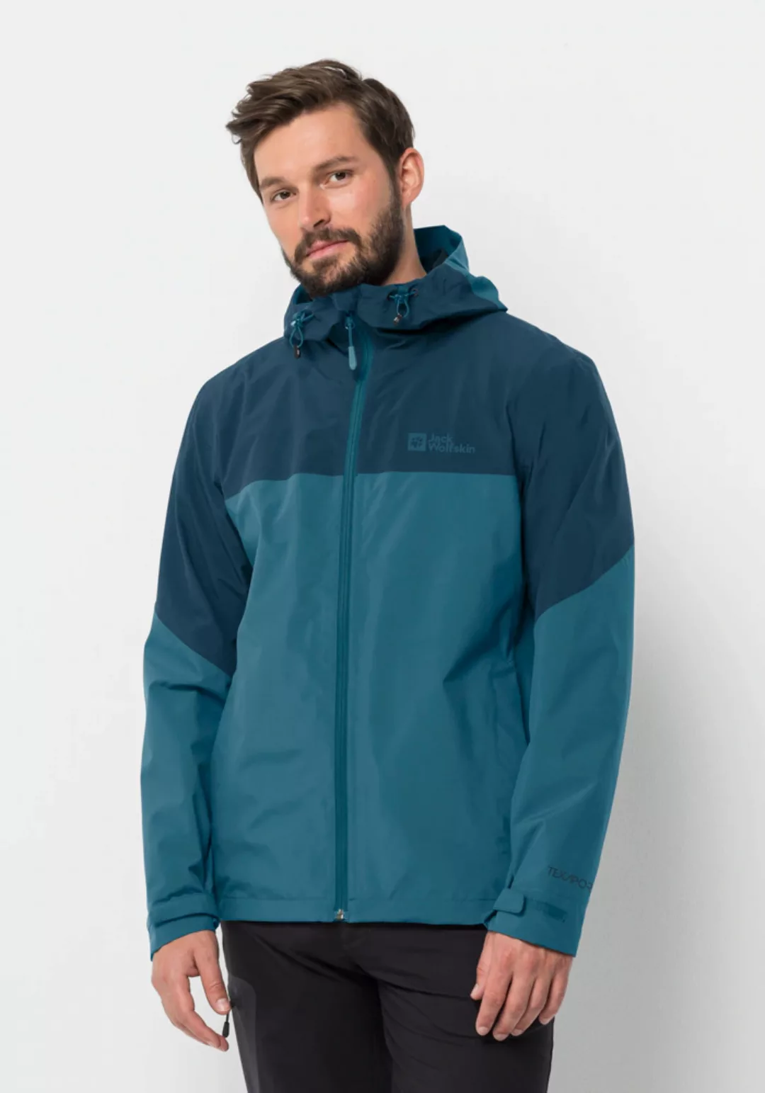 Jack Wolfskin Outdoorjacke "WEILTAL 2L JKT M", mit Kapuze günstig online kaufen