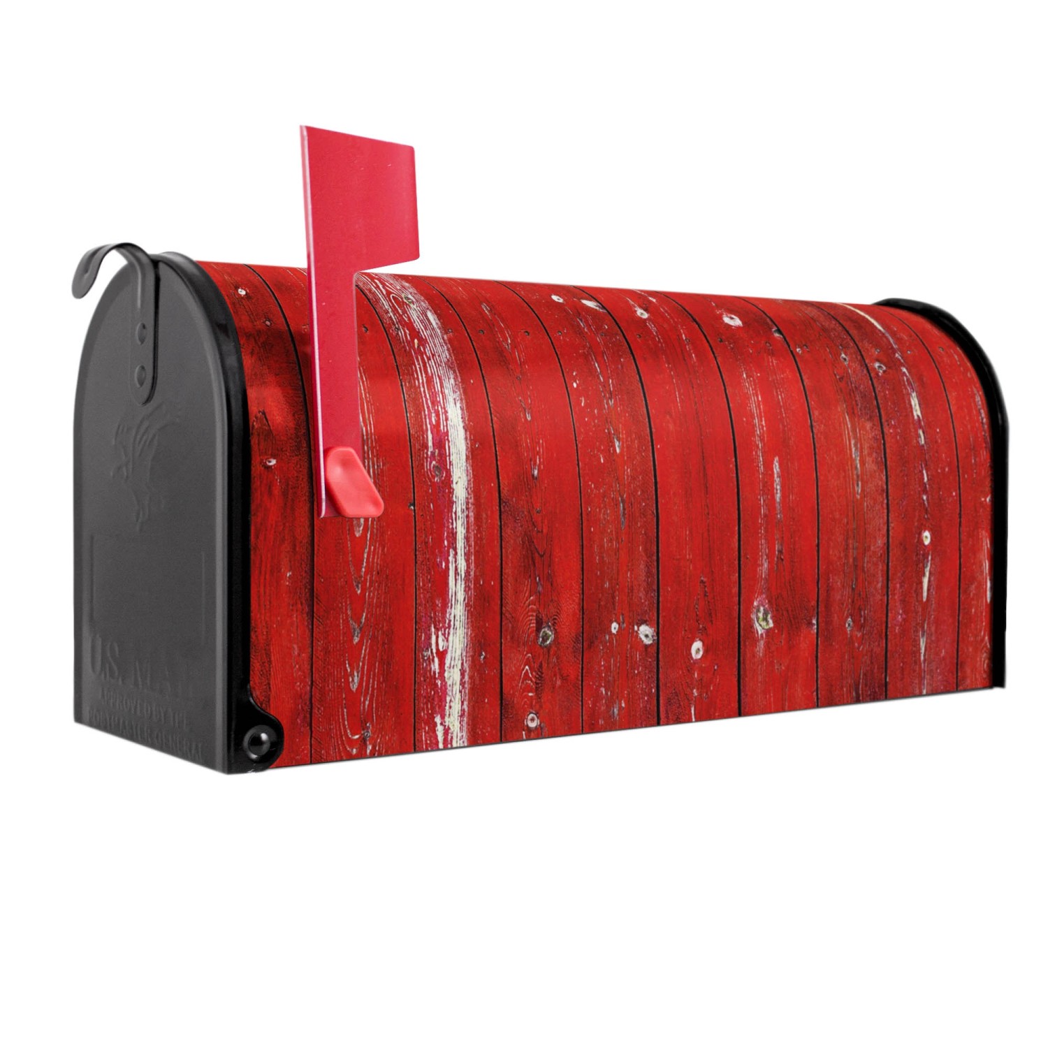 Banjado Amerikanischer Briefkasten Schwarz 48x22x16cm US Mailbox Letterbox günstig online kaufen