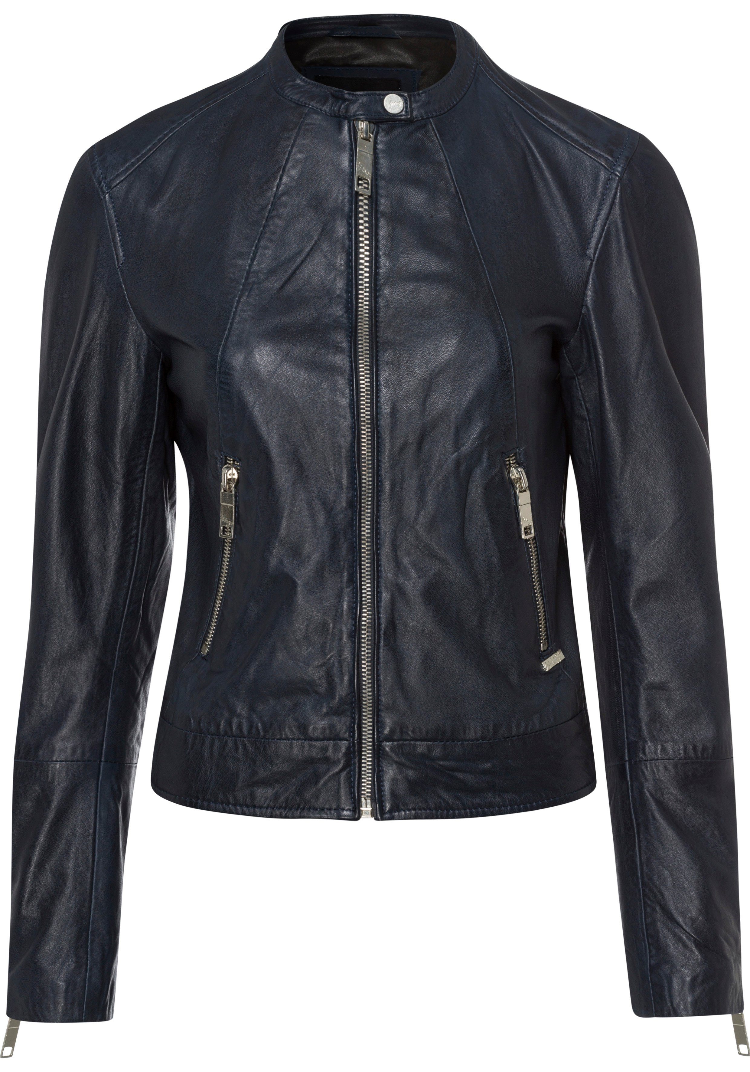 Maze Lederjacke mit im klassischen Look, günstig online kaufen