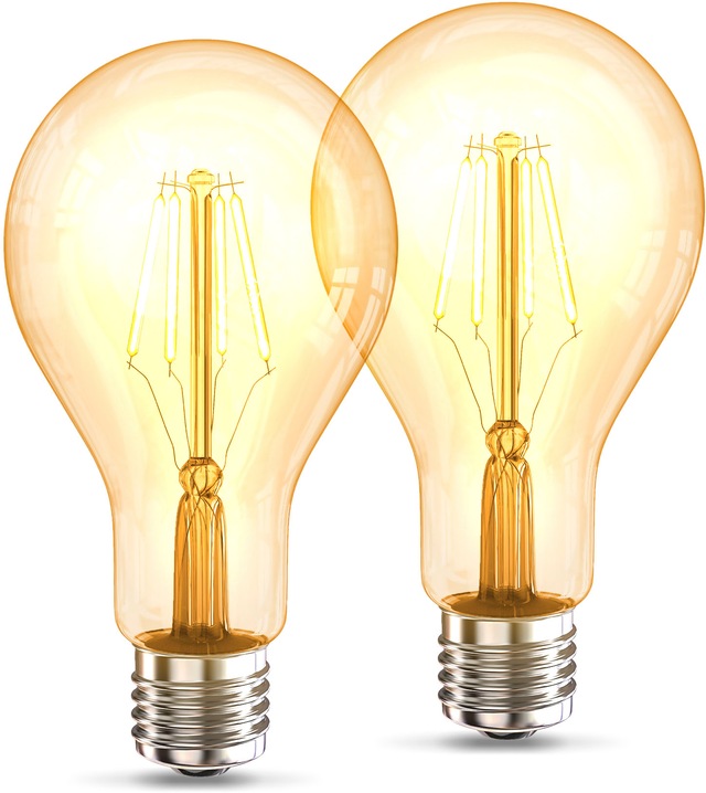 B.K.Licht LED-Leuchtmittel »BK_LM1404 LED Leuchtmittel 2er Set E27 A75«, E2 günstig online kaufen