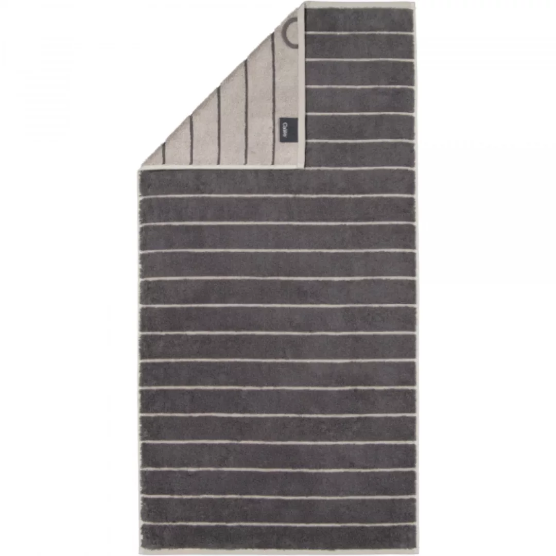 Cawö Handtücher Balance Doubleface 6232 - Farbe: anthrazit - 73 - Handtuch günstig online kaufen