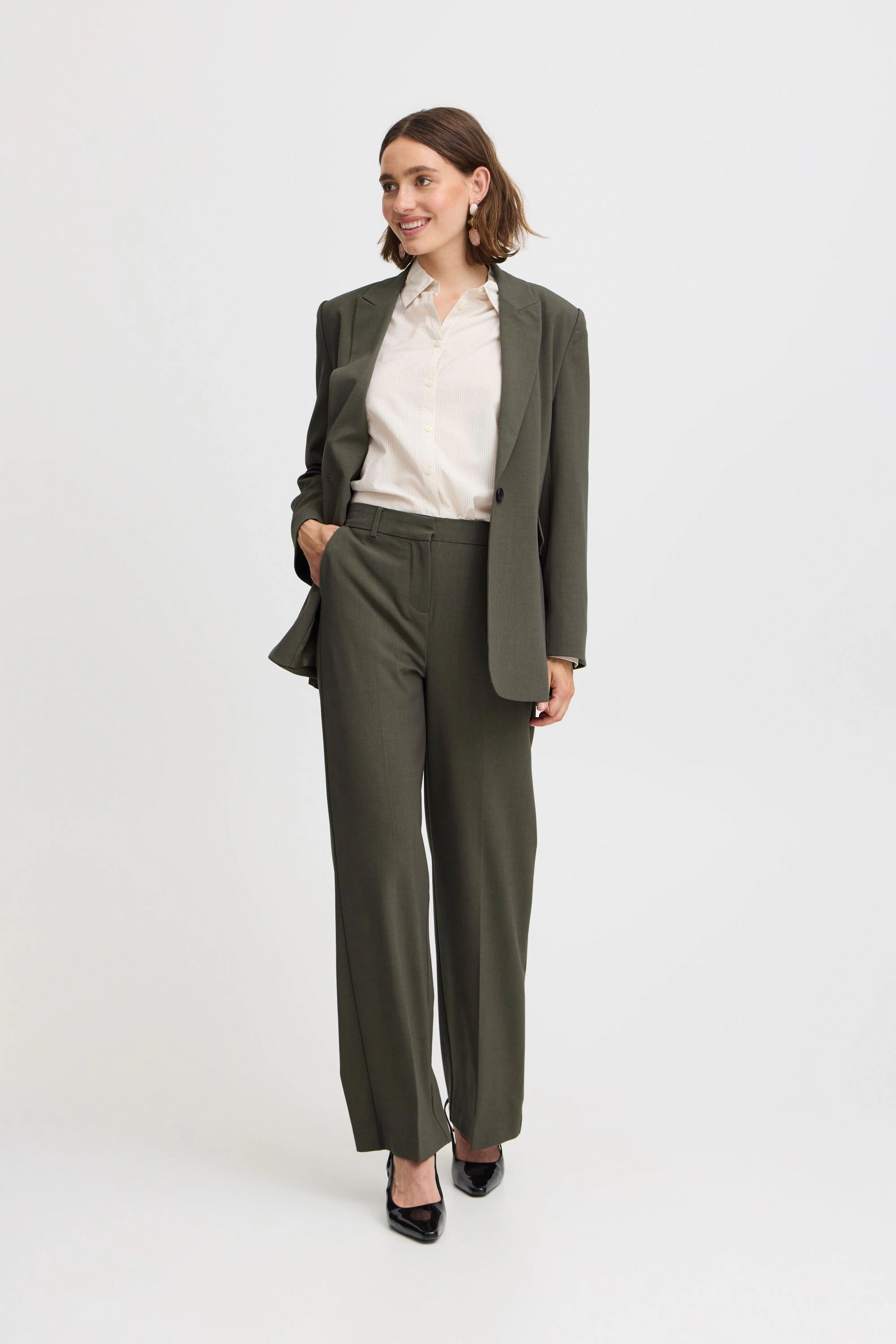 b.young Stoffhose BYDANTA WIDE LEG PANTS günstig online kaufen