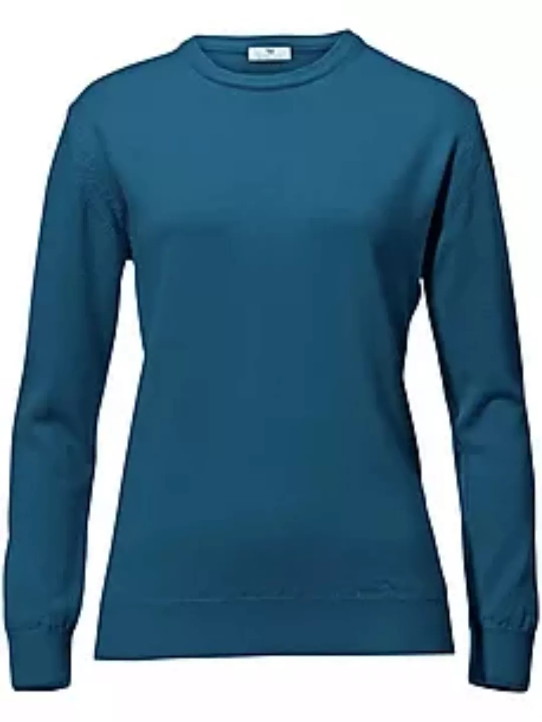 Pullover aus 100%Schurwolle Pure Tasmanian Wool Peter Hahn blau günstig online kaufen