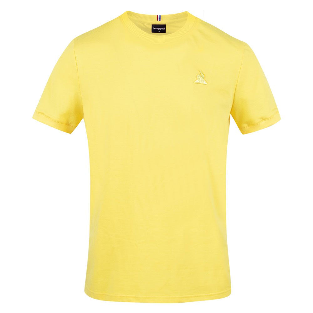 Le Coq Sportif Essentail Nº1 Kurzärmeliges T-shirt XS Yellow Champion günstig online kaufen