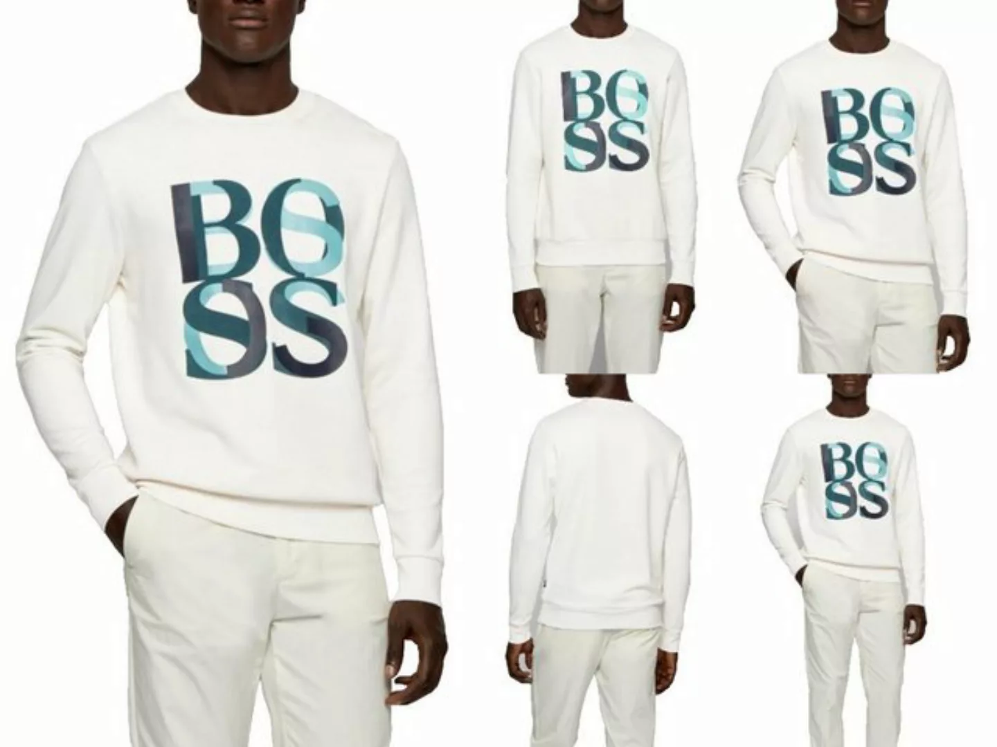 BOSS Sweatshirt HUGO BOSS Stadler 47 Pullover Retro Sweater Sweatshirt Jump günstig online kaufen