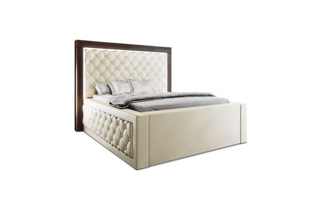 Sofa Dreams Boxspringbett Varese Bett Kunstleder Premium Komplettbett mit L günstig online kaufen