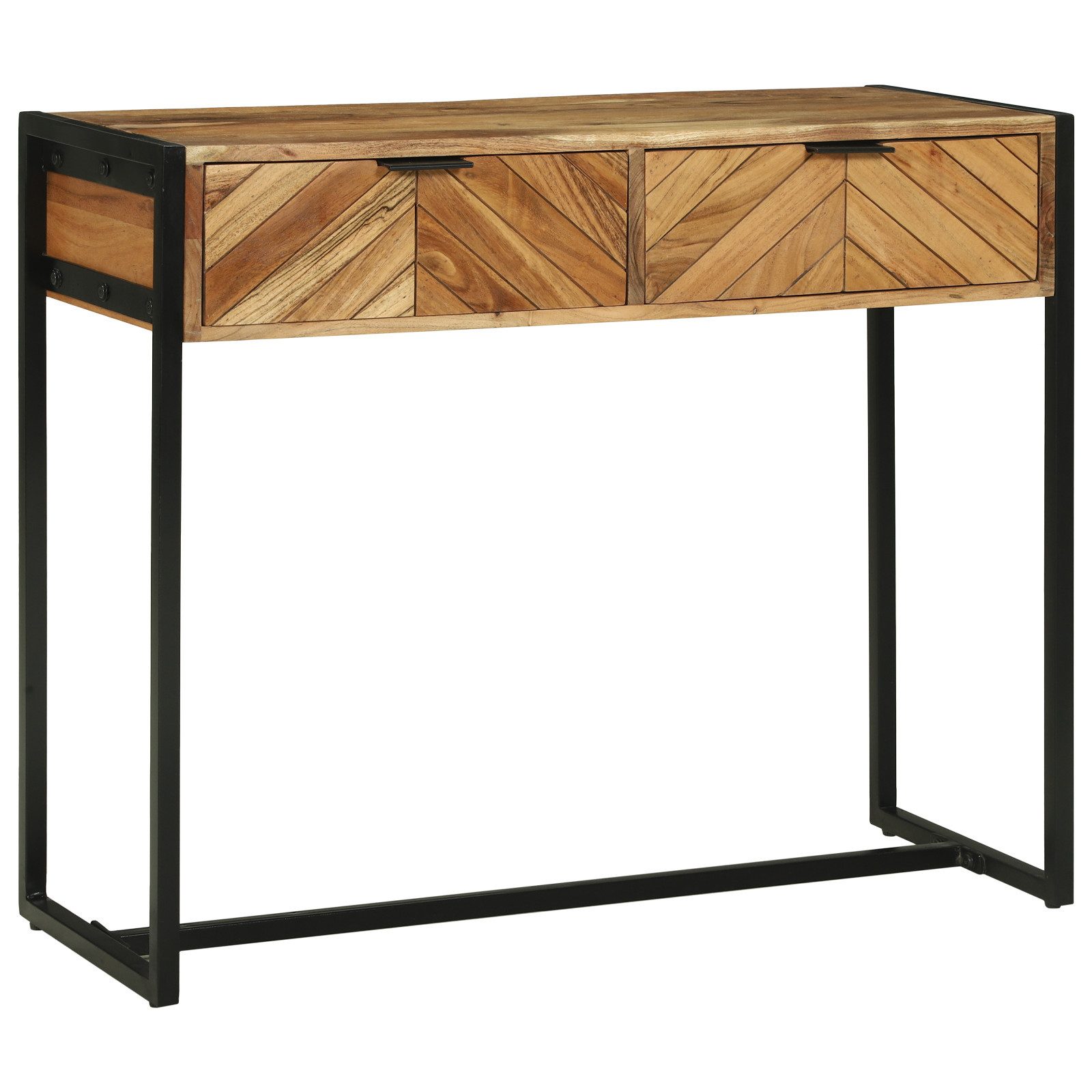 vidaXL Beistelltisch Konsolentisch 90x35x75 cm Massivholz günstig online kaufen