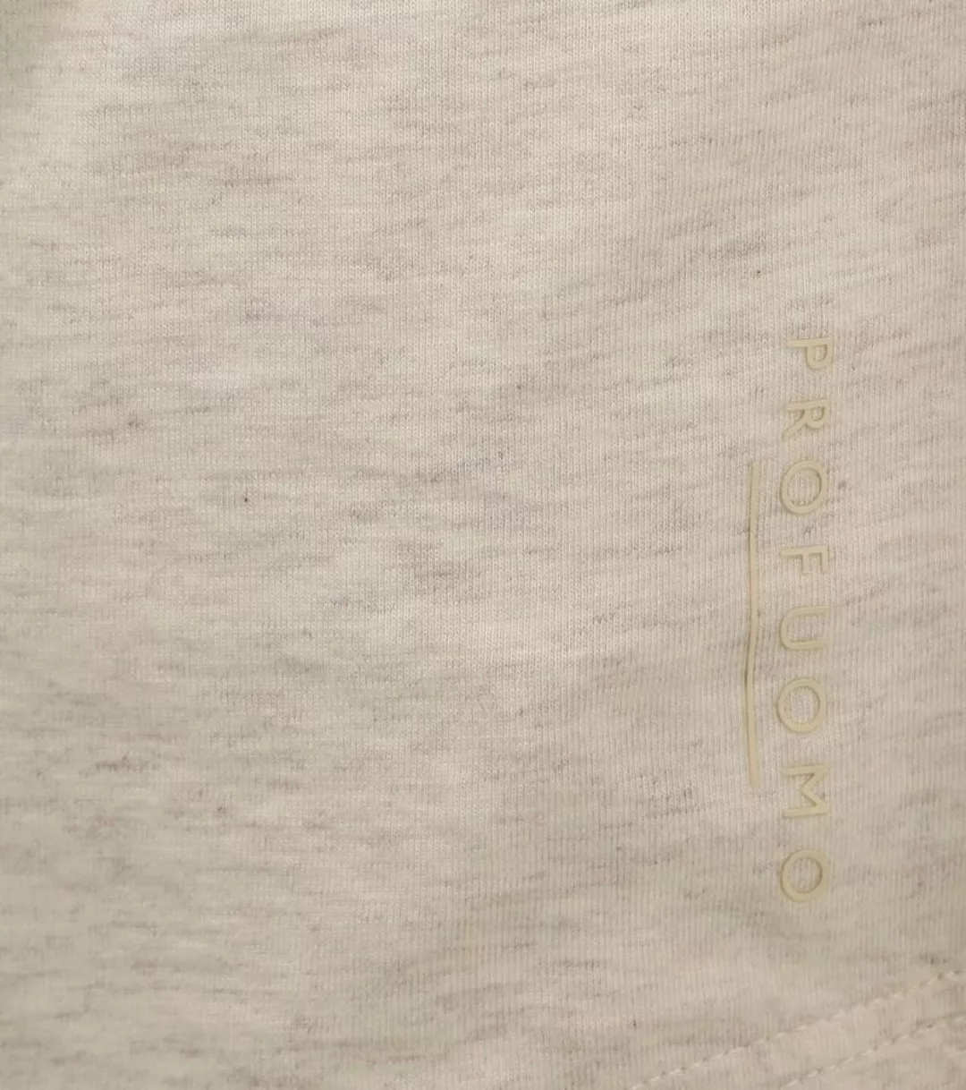 Profuomo Longsleeve Polo Beige Melange - Größe L günstig online kaufen