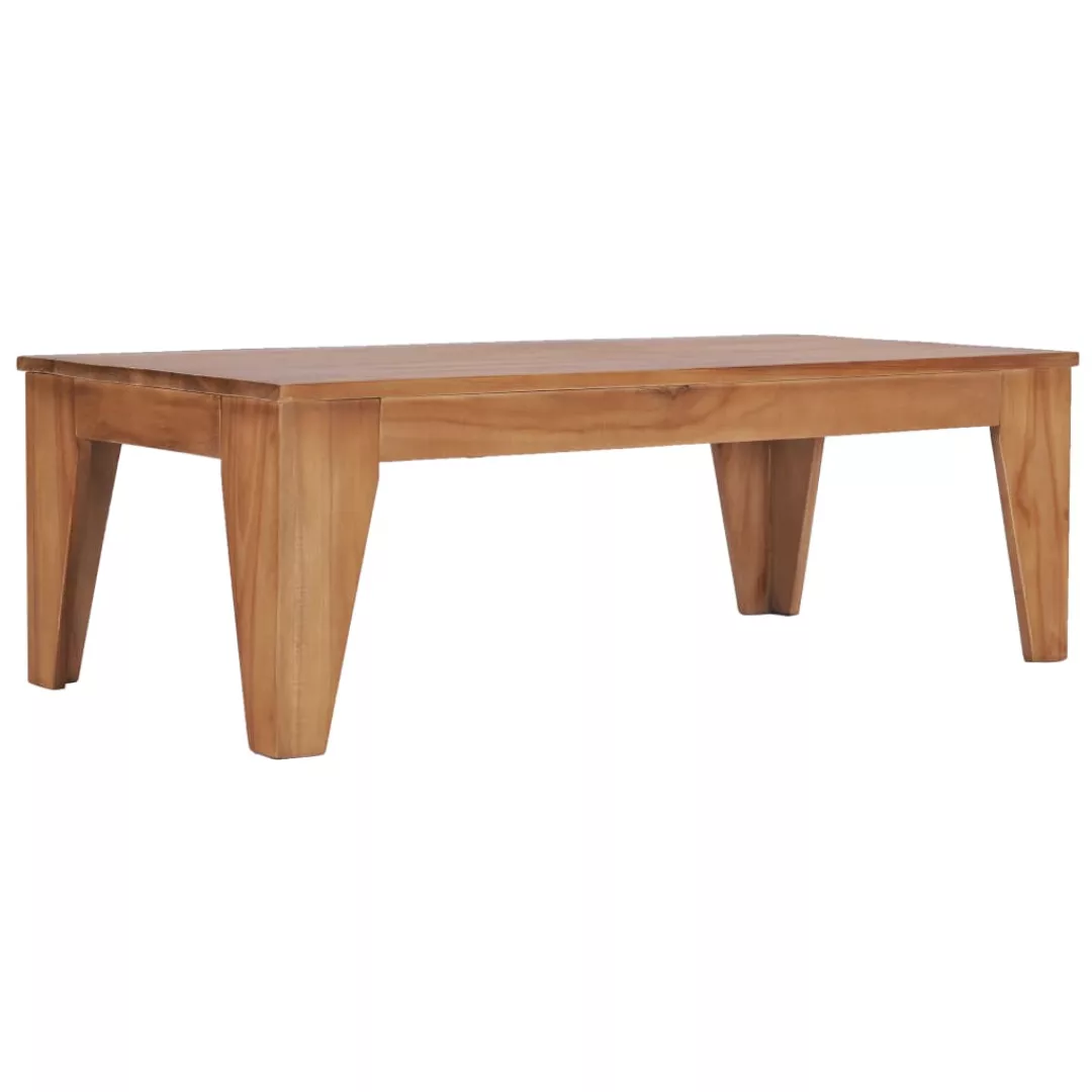 Couchtisch 120 X 60 X 40 Cm Teak Massivholz günstig online kaufen