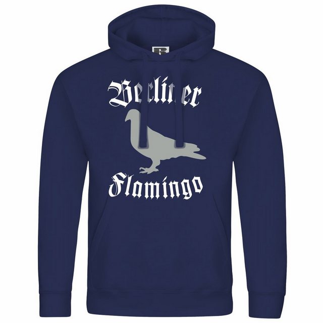 deinshirt Kapuzenpullover Herren Kapuzenpullover Berliner Flamingo Mit Prin günstig online kaufen