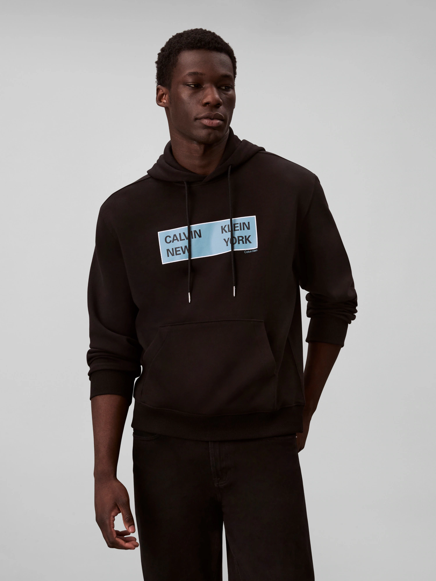 Calvin Klein Jeans Kapuzensweatshirt "LS EU 350TERRY CKNY BOX GRAPHIC", Mit günstig online kaufen