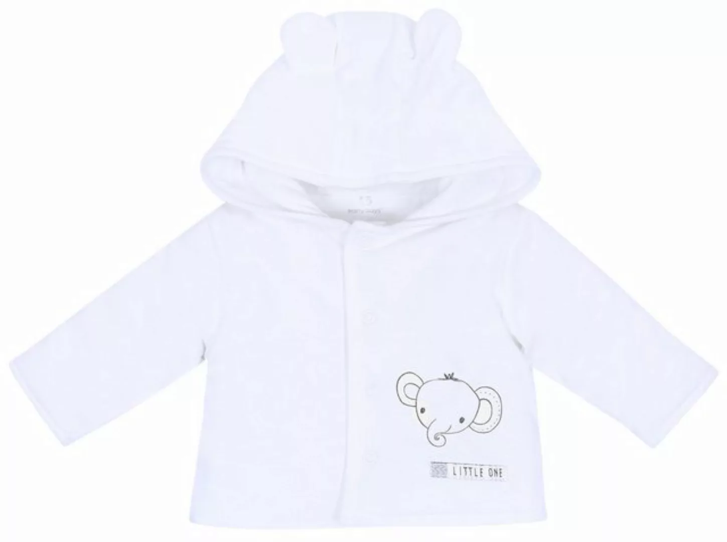 Sarcia.eu Kapuzensweatshirt Weiße Bluse mit Kapuze - Elefant 3-6 Monate günstig online kaufen