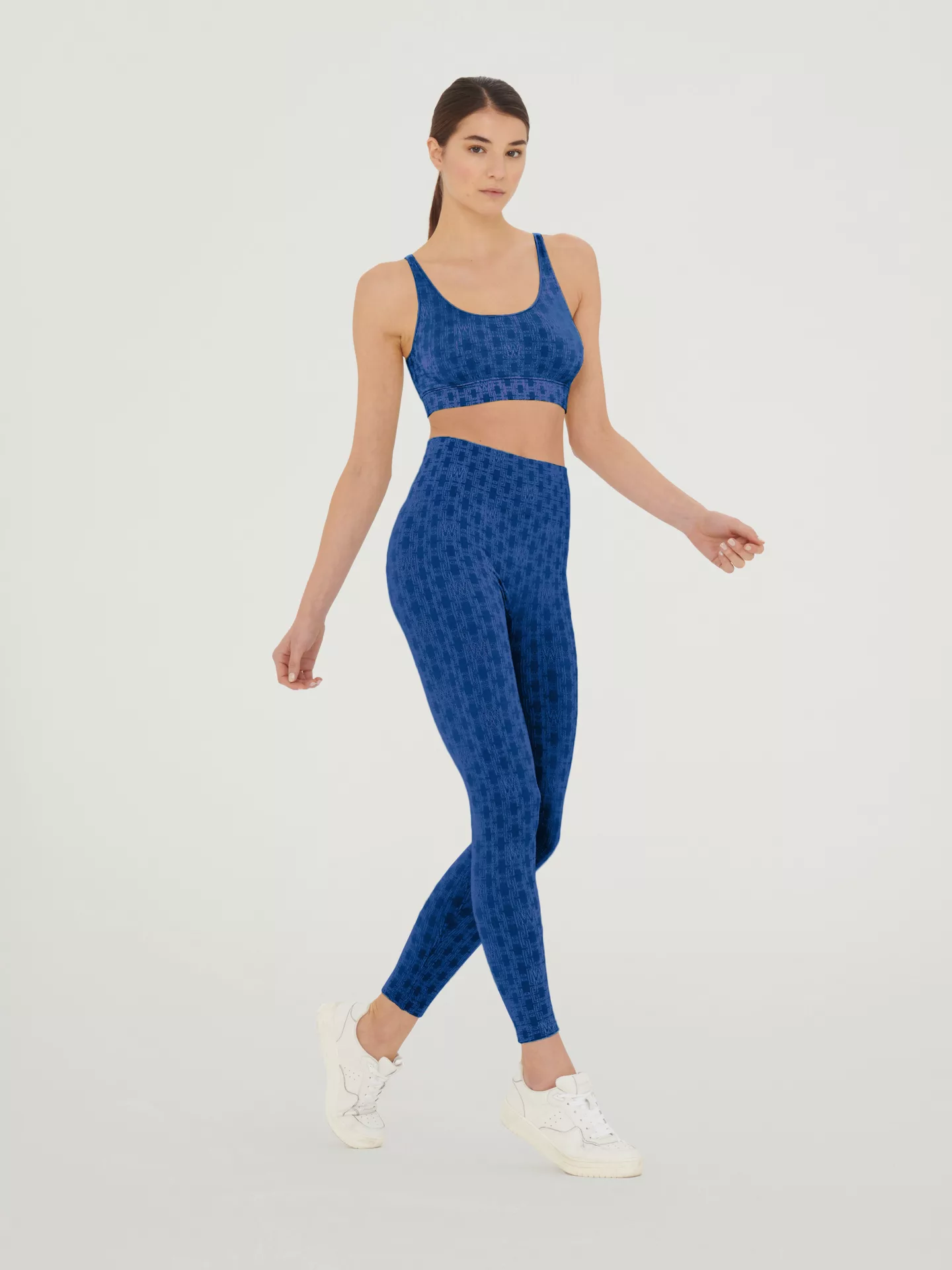 Wolford - Succession Logo Chain Leggings, Frau, sodalite blue/violet, Größe günstig online kaufen