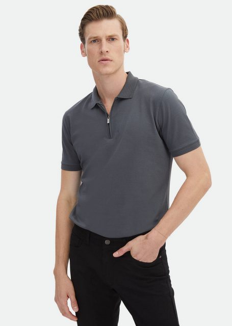 RAMSEY Poloshirt Schlichtes T-Shirt aus 100 % Baumwolle mit Polokragen günstig online kaufen