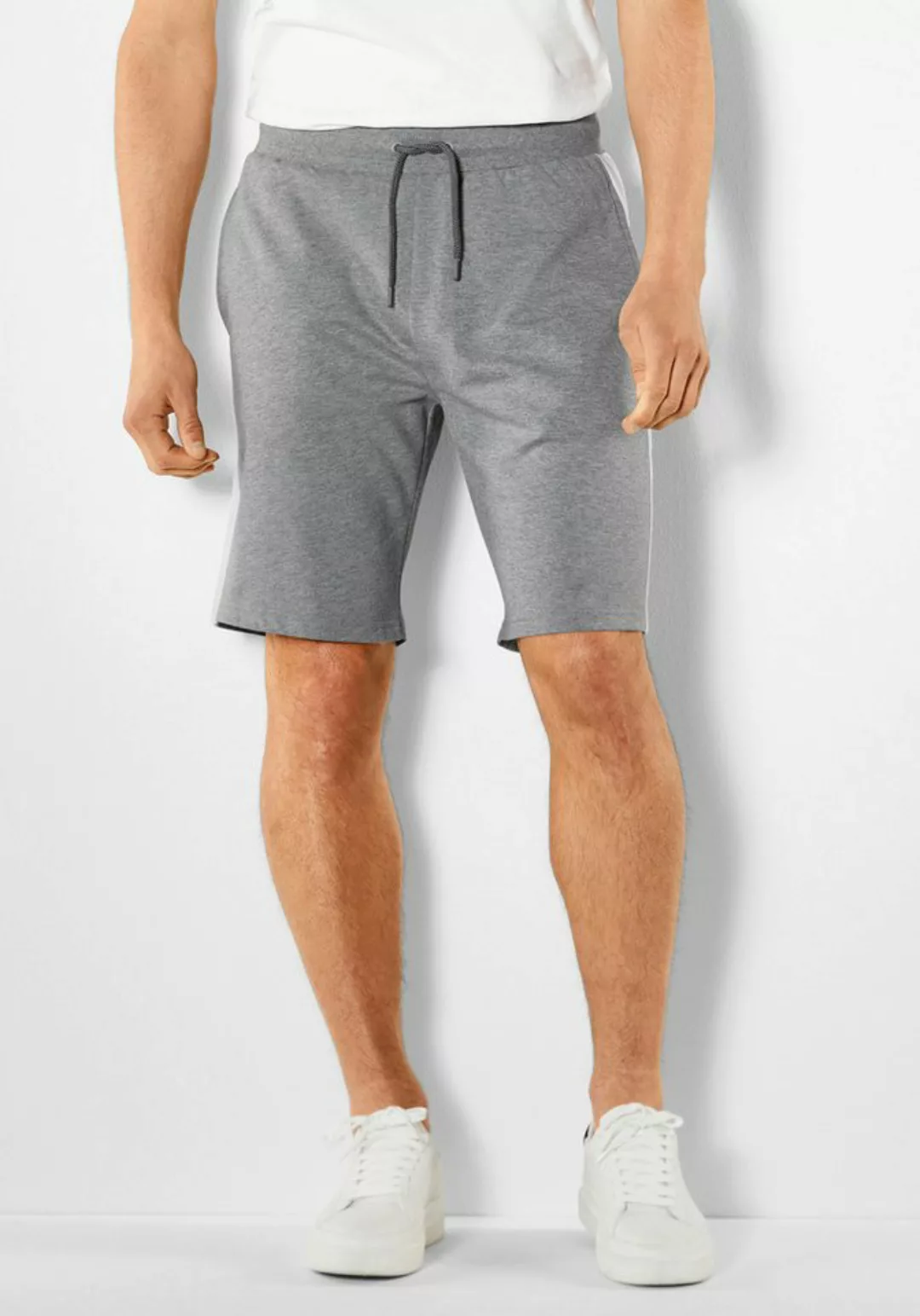 H.I.S Sweatshorts, seitlicher Streifen mit Logodruck günstig online kaufen