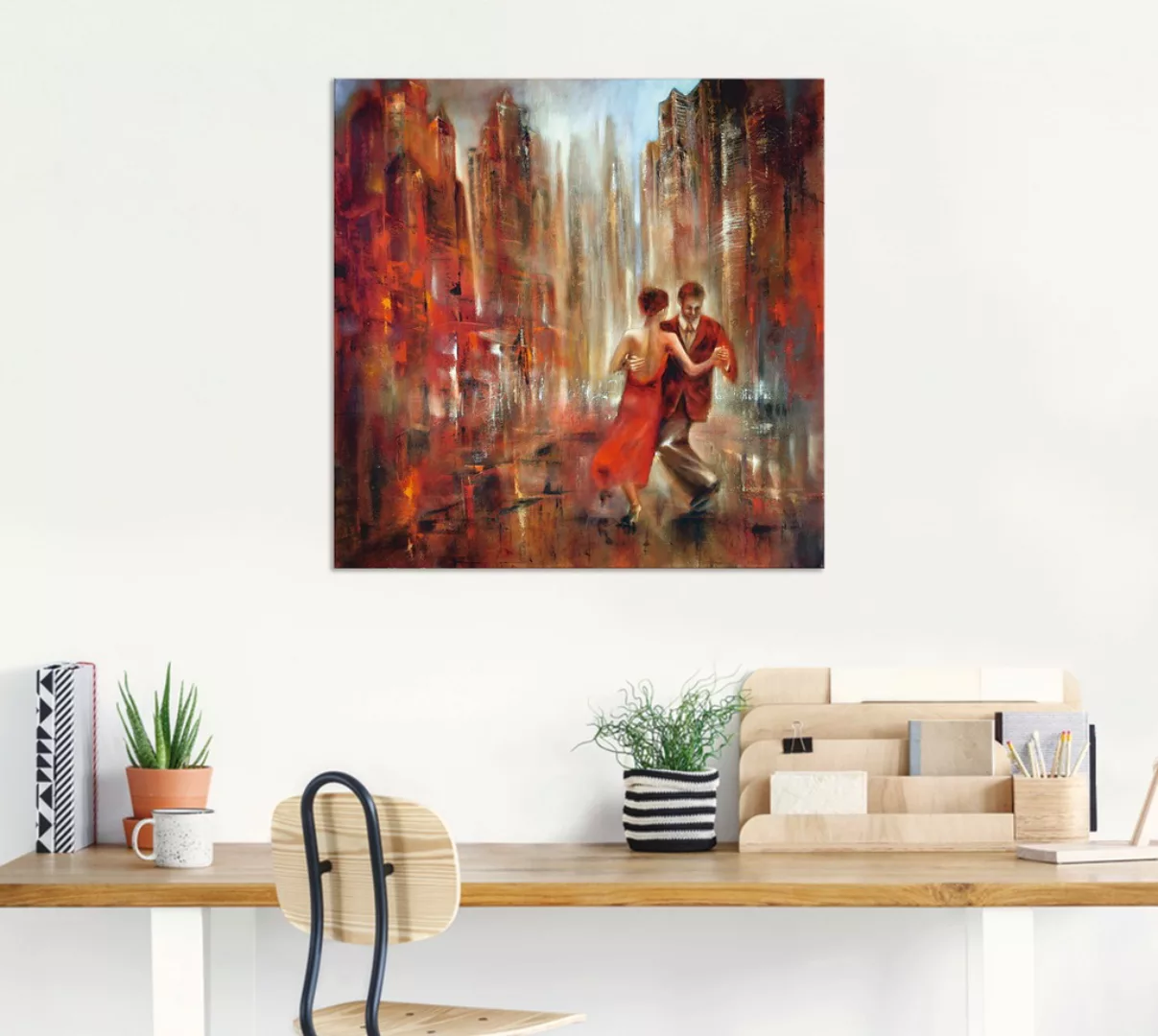 Artland Wandbild "Tango", Sport, (1 St.), als Alubild, Outdoorbild, Leinwan günstig online kaufen