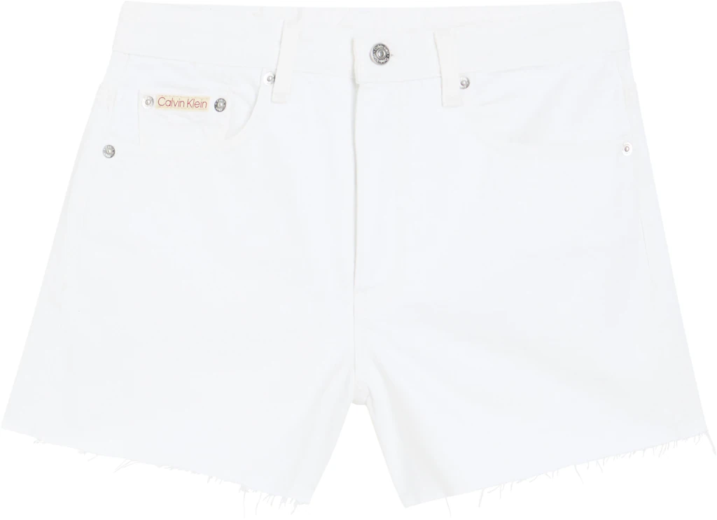 Calvin Klein Jeans Shorts "90s DENIM SHORT", mit Fransensaum günstig online kaufen