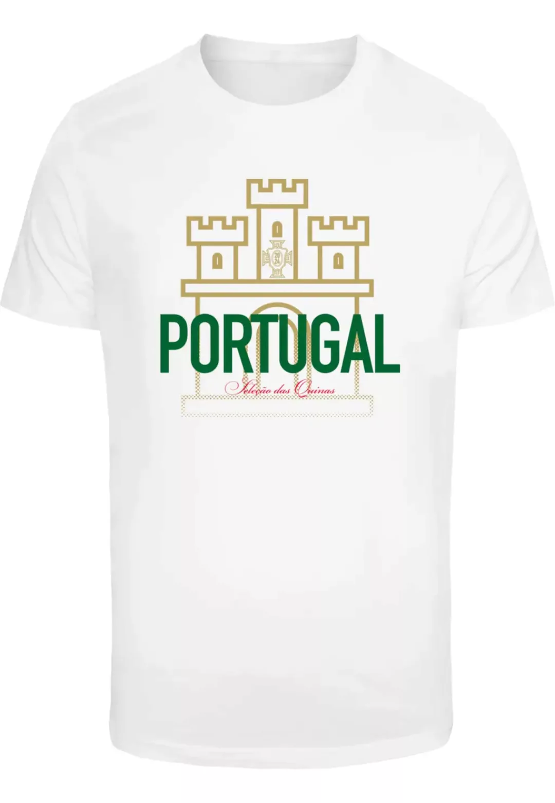 MisterTee T-Shirt "MisterTee Castelo Portugues Tee" günstig online kaufen