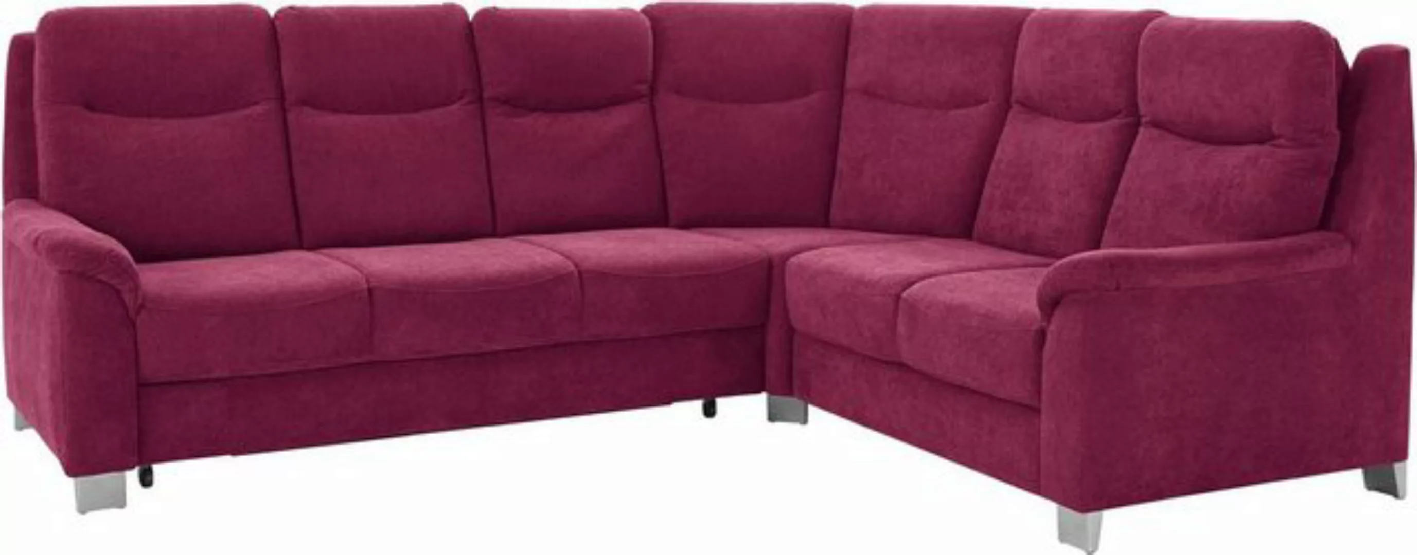 sit&more Ecksofa "Boccaccio L-Form", mit Federkern und Kopfteilverstellung, günstig online kaufen