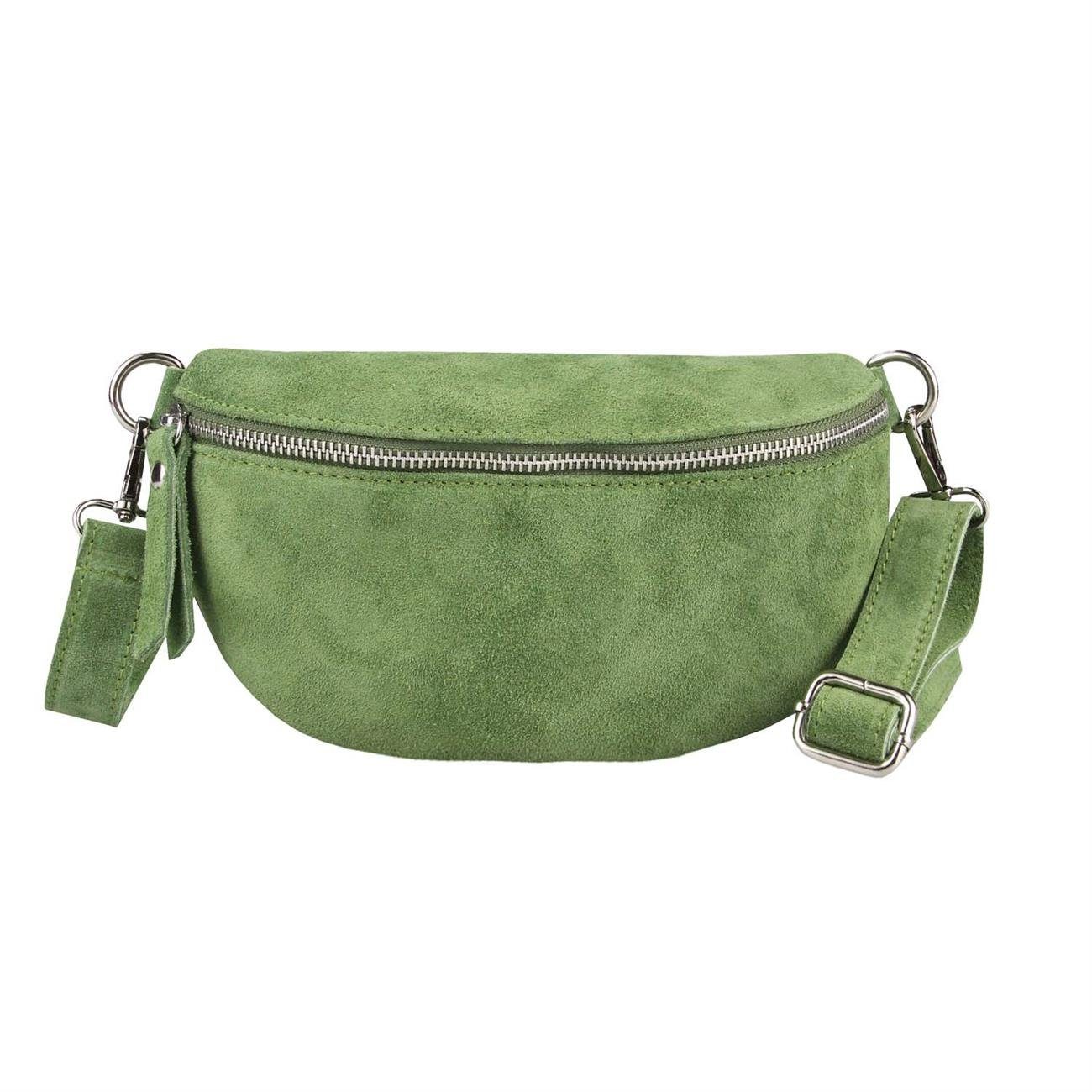 ITALYSHOP24 Bauchtasche Damen Leder Gürteltasche Hüfttasche günstig online kaufen