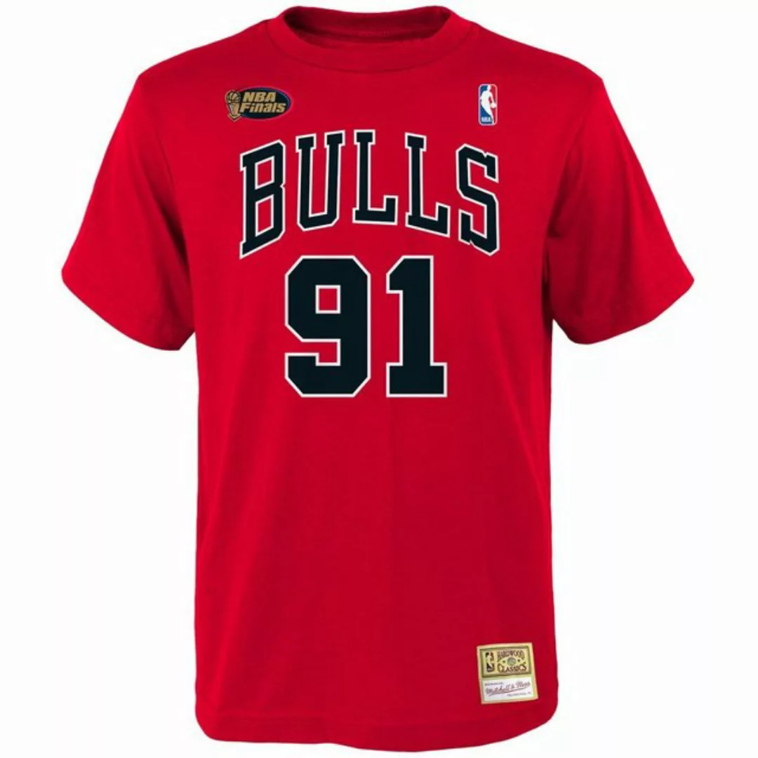 Mitchell & Ness Print-Shirt Chicago Bulls Dennis Rodman günstig online kaufen
