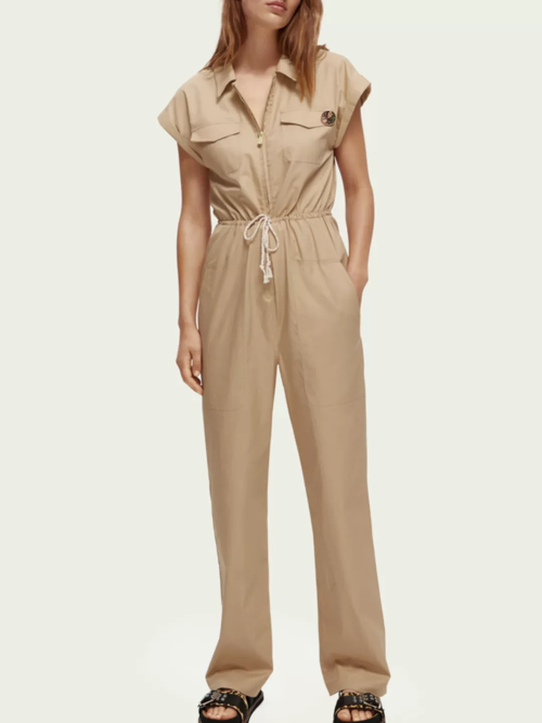 Scotch & Soda Jumpsuit im Military-Style günstig online kaufen