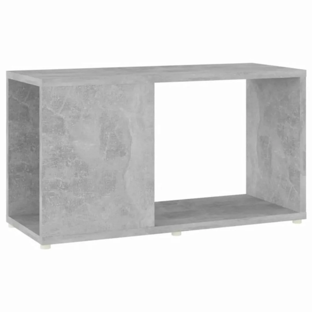 vidaXL TV-Schrank TV-Schrank Betongrau 60x24x32 cm Spanplatte Lowboard günstig online kaufen