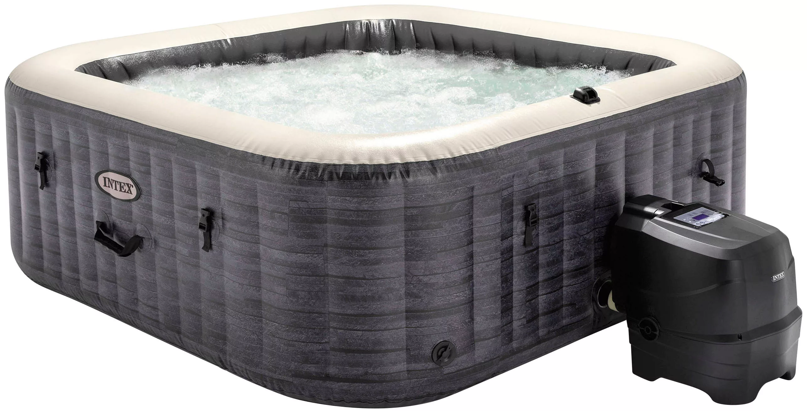 Intex Whirlpool "PureSPA Bubble Greystone", (Set, 5 tlg.), mit Filterkartus günstig online kaufen