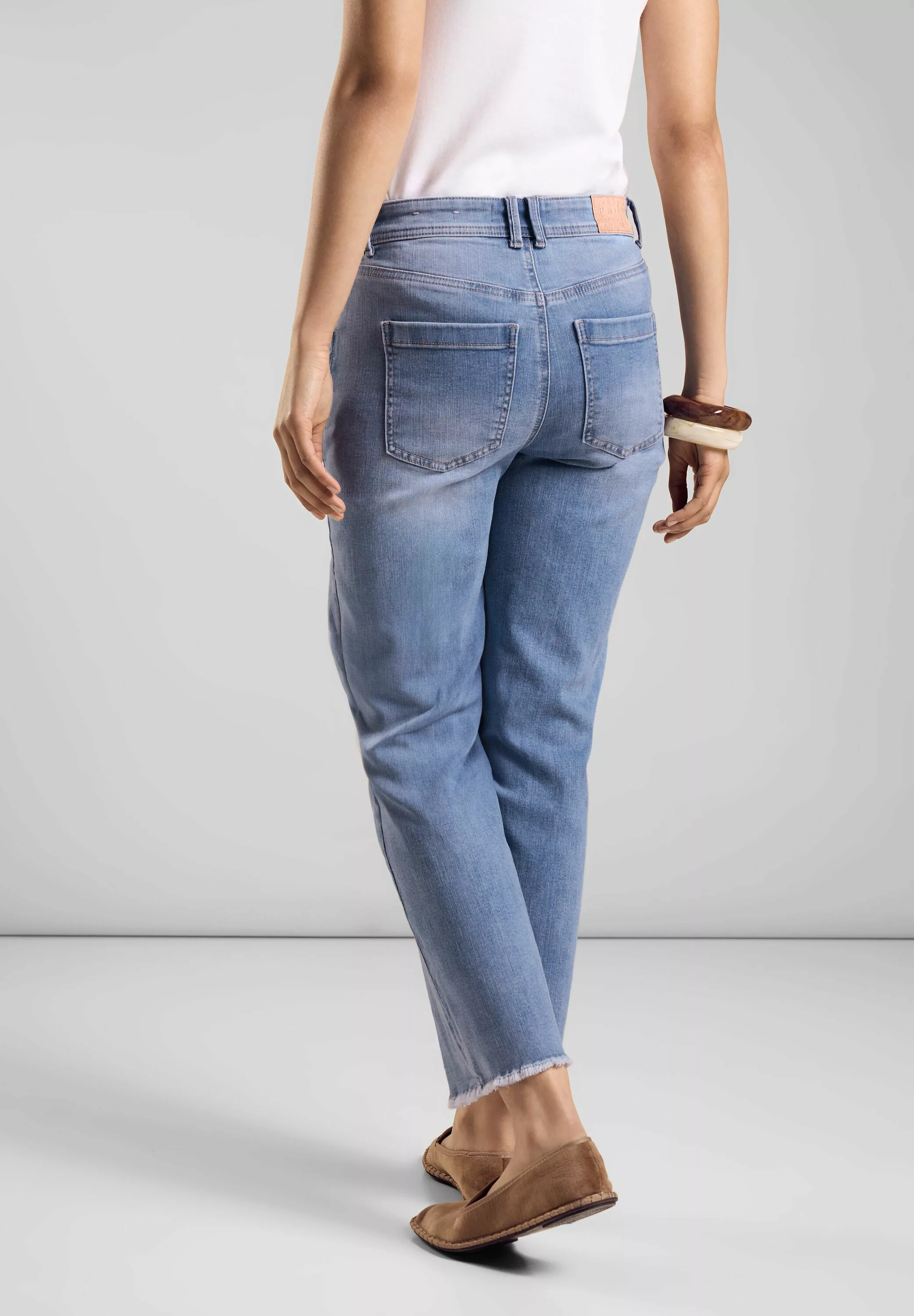 STREET ONE Comfort-fit-Jeans, High Waist günstig online kaufen