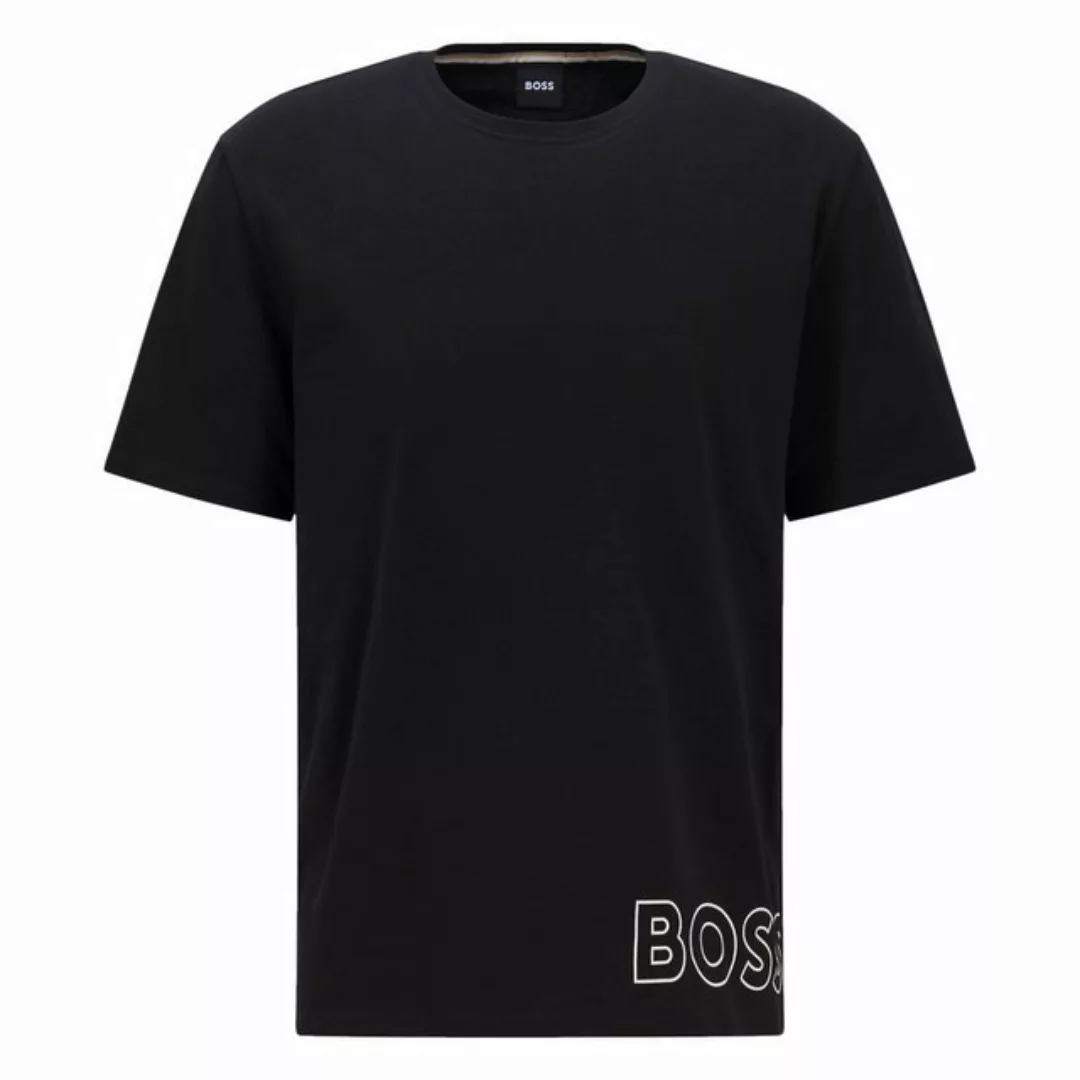 BOSS T-Shirt Identity T-Shirt RN mit Outline-Logo günstig online kaufen