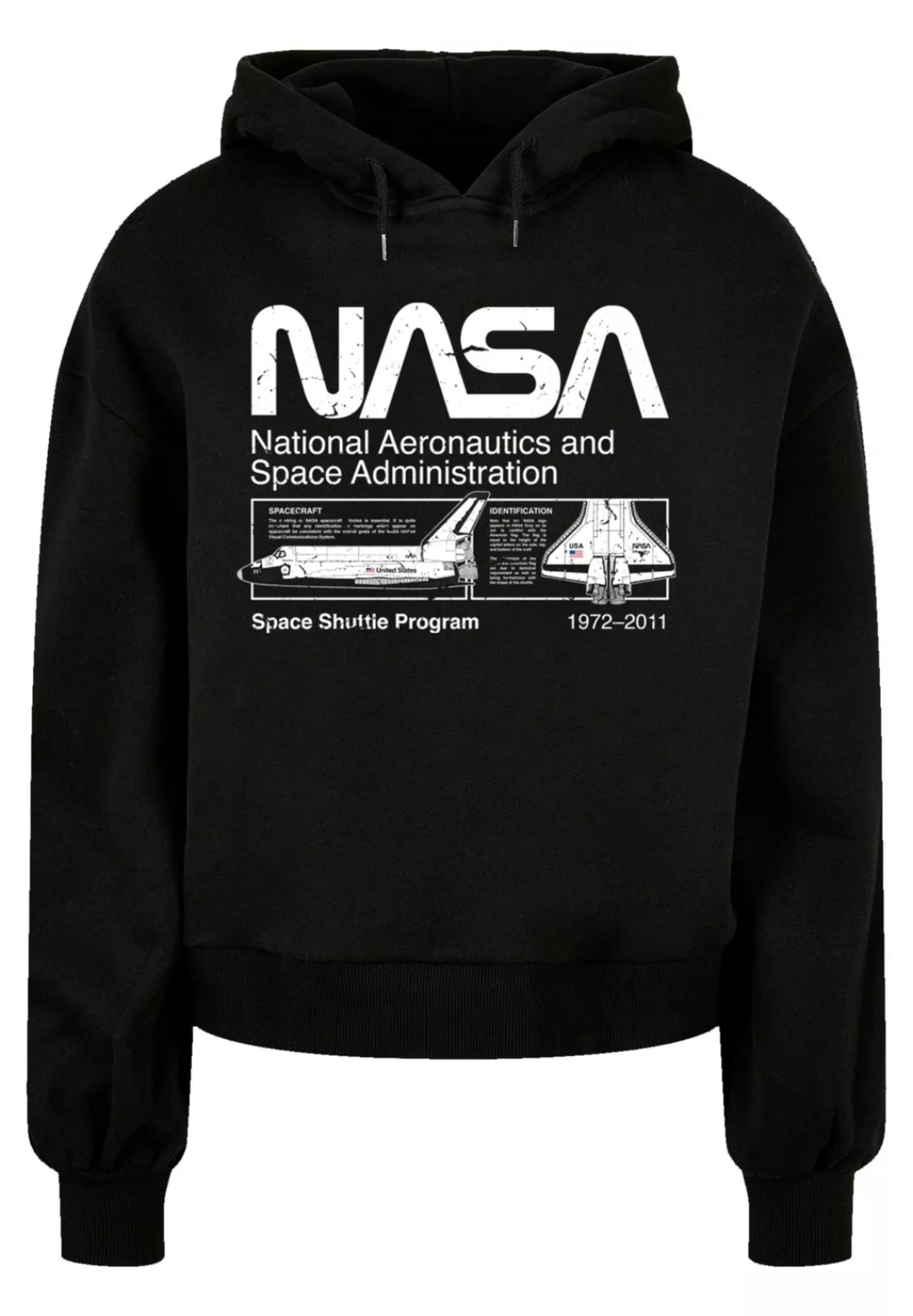 F4NT4STIC Kapuzenpullover "Classic Space Shuttle", Print günstig online kaufen