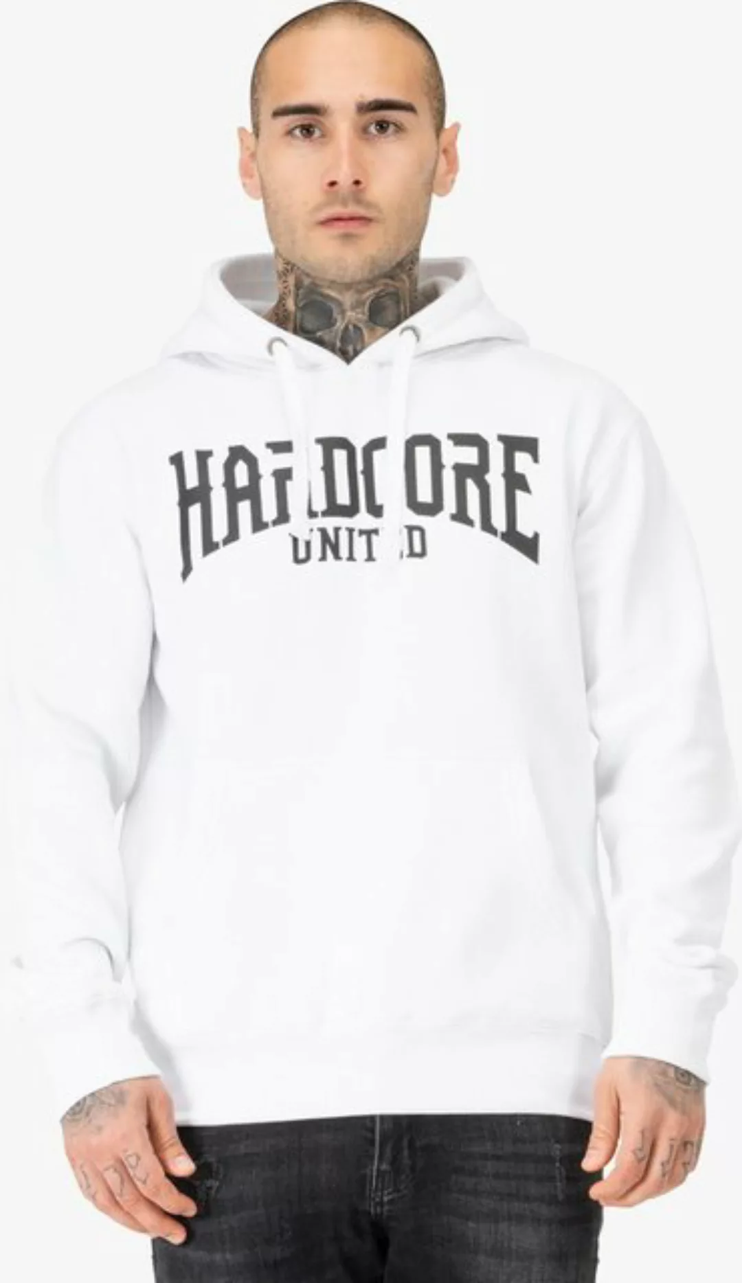 Hardcore United Rundhalspullover Cory Kapuzensweatshirt normale Passform günstig online kaufen