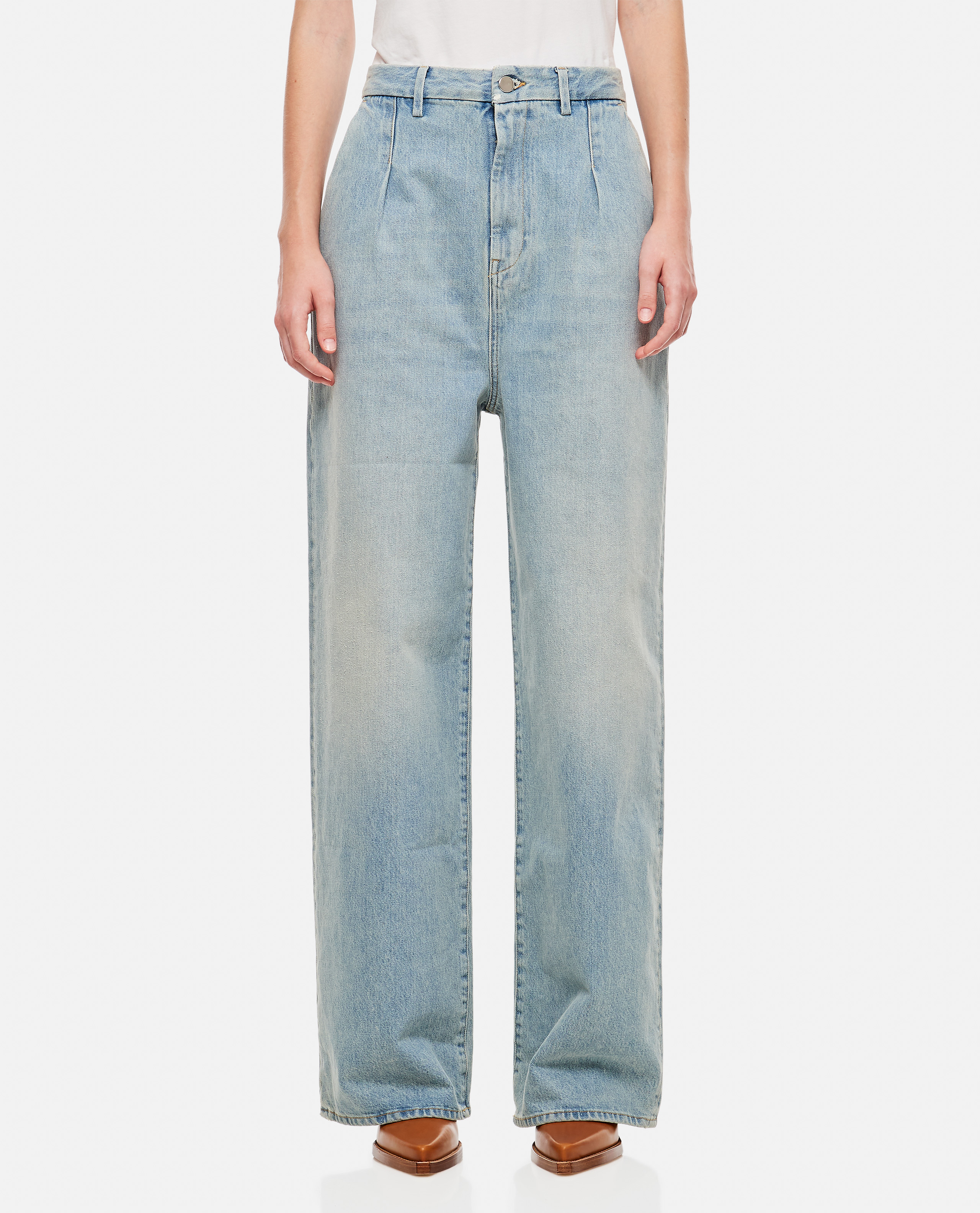 LONG JEANS ATTU IN COTTON günstig online kaufen