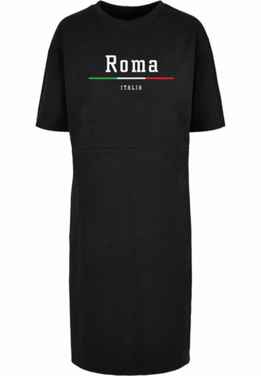 Merchcode Shirtkleid Merchcode Damen Ladies Roma X Organic Oversized Slit T günstig online kaufen