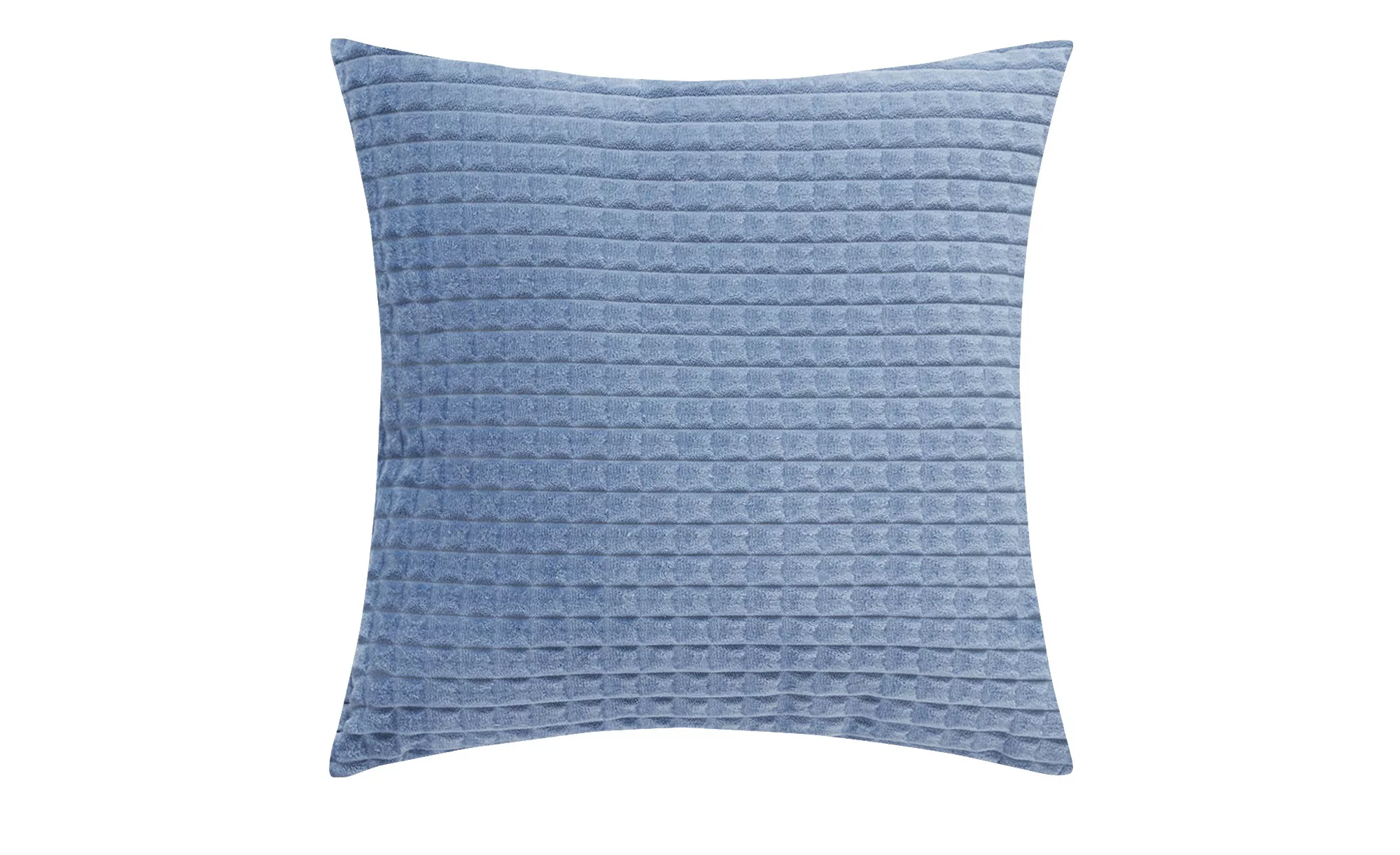LAVIDA Kissen  Lexi - blau - 100% Polyesterfüllung, 450gr. - 45 cm - Sconto günstig online kaufen
