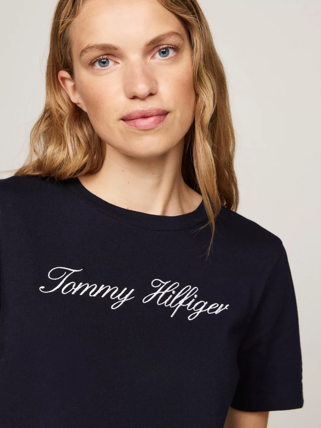 Tommy Hilfiger T-Shirt NOS SCRIPT REGULAR C-NK SS günstig online kaufen