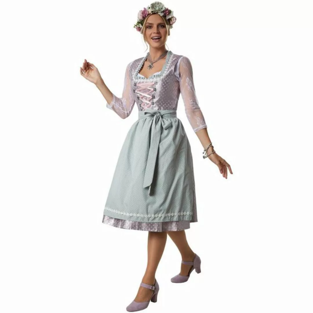 dressforfun Dirndl Frauenkostüm Midi-Dirndl Oberammergau Modell 1 günstig online kaufen