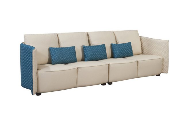 Xlmoebel Sofa 4-Sitzer Luxus-Polstersofa aus Stoff - Designer-Couch in neue günstig online kaufen