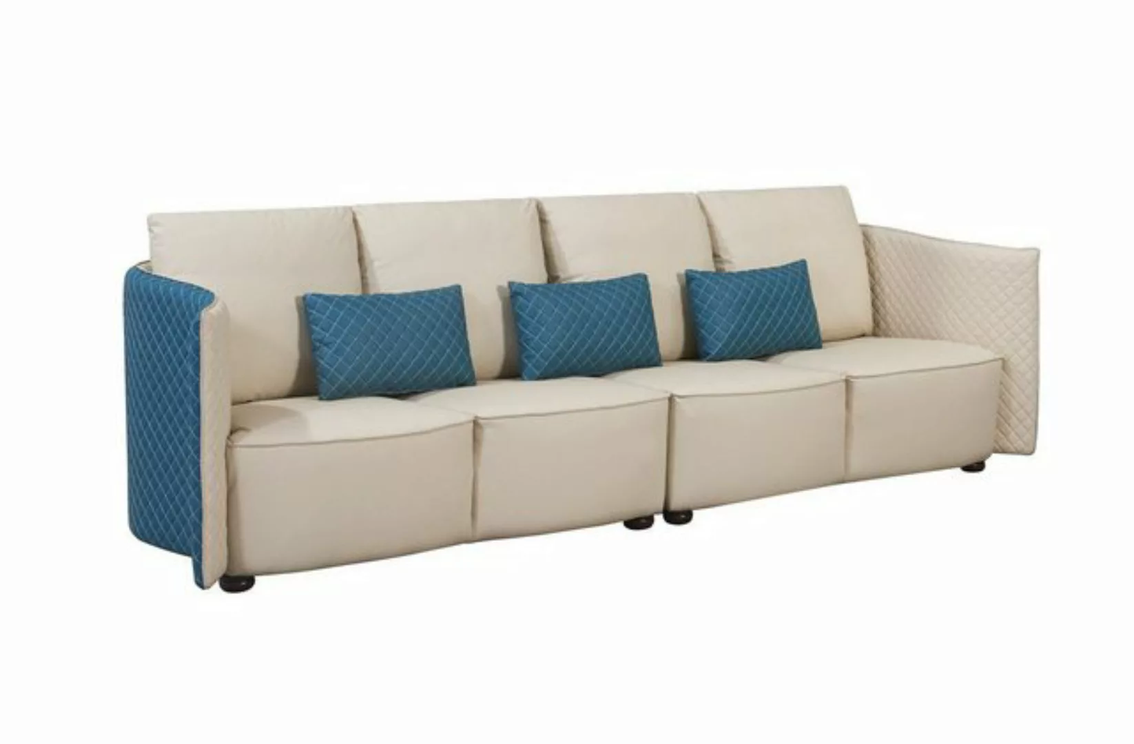 Xlmoebel Sofa 4-Sitzer Luxus-Polstersofa aus Stoff - Designer-Couch in neue günstig online kaufen