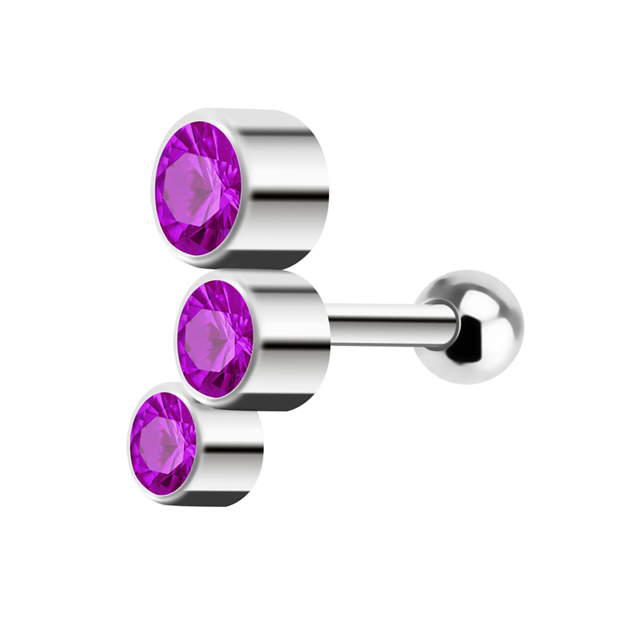 Taffstyle Piercing-Set Ohr Tragus Knorpel Helix günstig online kaufen